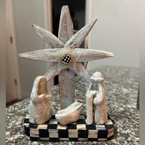 Mackenzie Childs nativity ornament